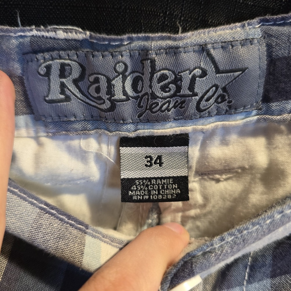 Raider Jean Co Men's Shorts Size 34 Blue - Picture 4 of 4